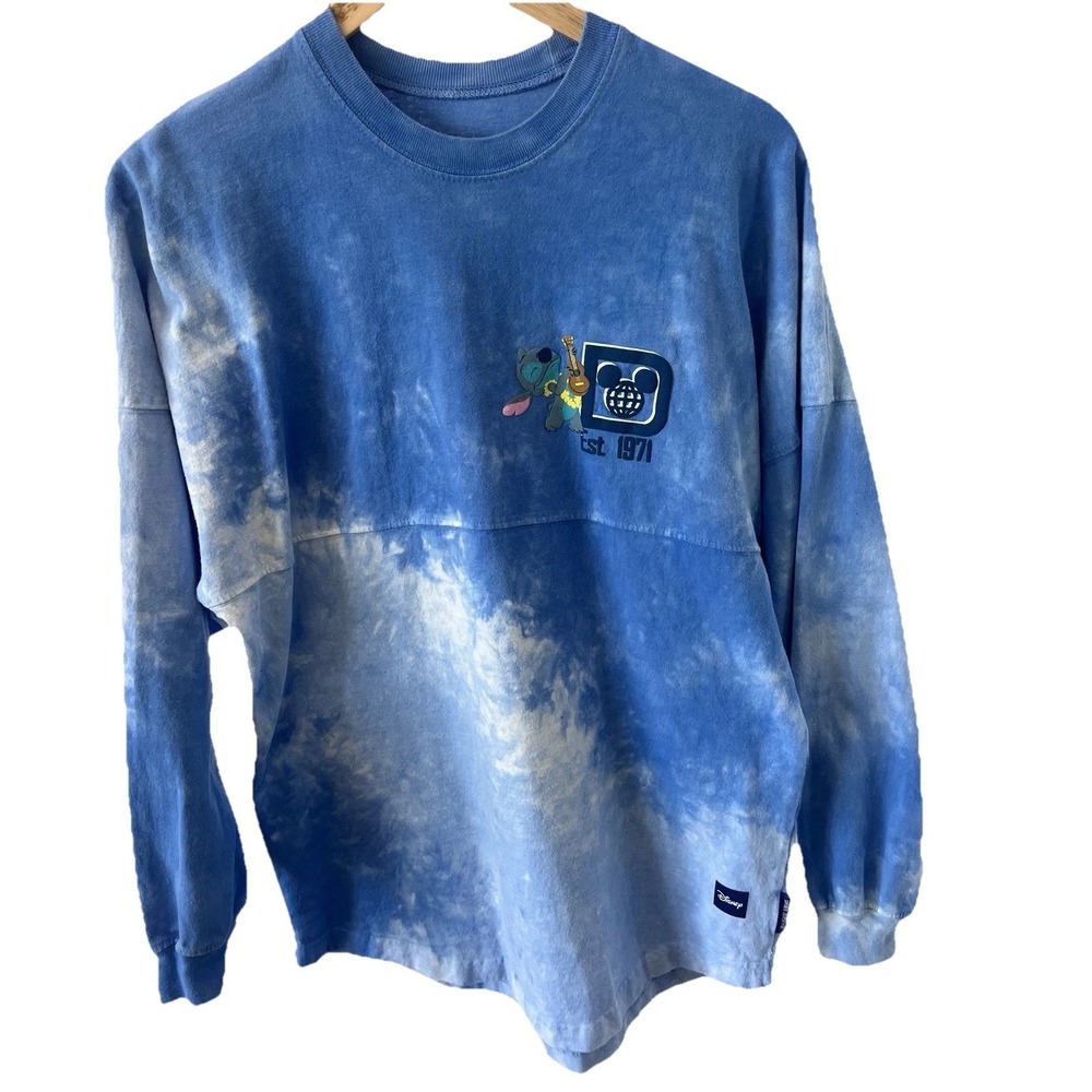 Lilo & Stitch Walt Disney World Hawaiian Vacation Spirit Jersey Tie Dye Adult XS